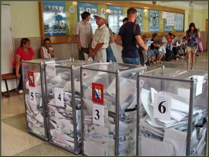 Голосование на 149 участке в Севастополе