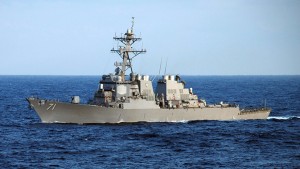 Американский эсминец "Росс" прошел по кромке российской границы у берегов Крыма