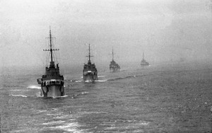С 1941 по 1945 год британские военные корабли провели 78 караванов судов через Баренцево море в порты Мурманск и Архангельск.