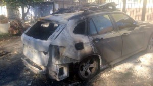 Жители крымской столицы обеспокоены поджогами автомобилей